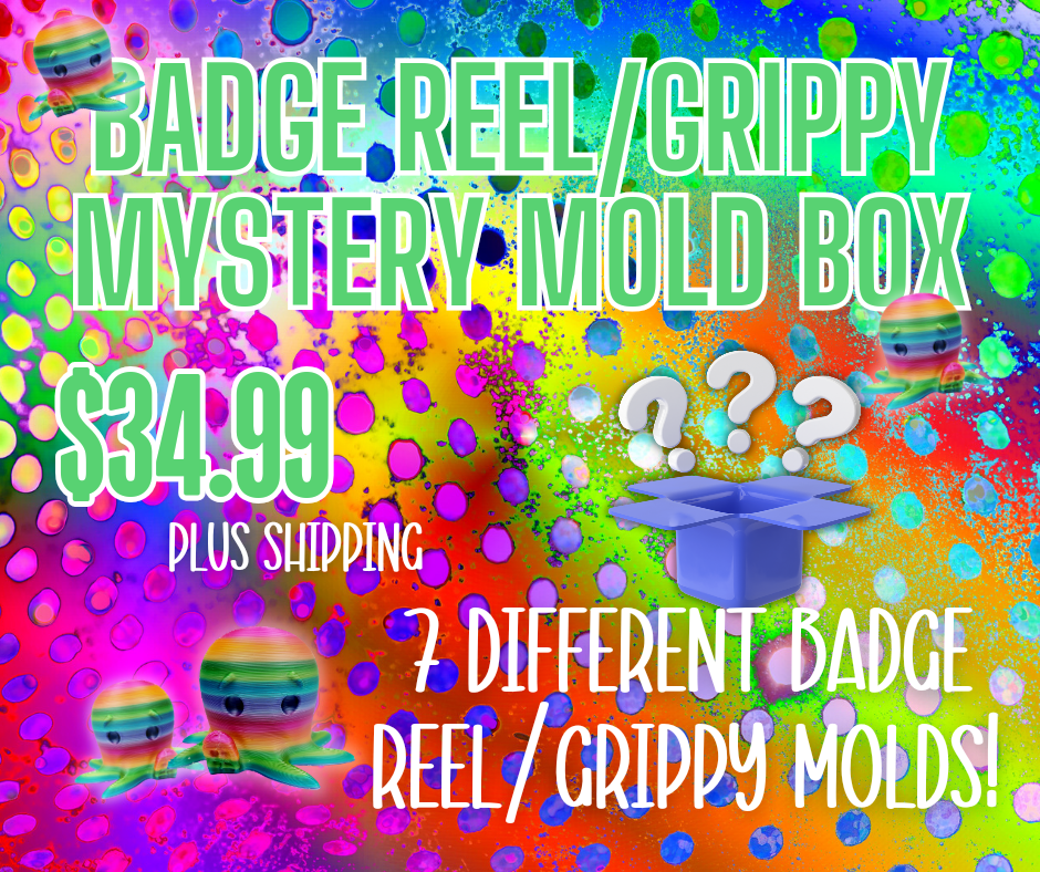 Mystery Mold Box (Badge Reels/Grippies)