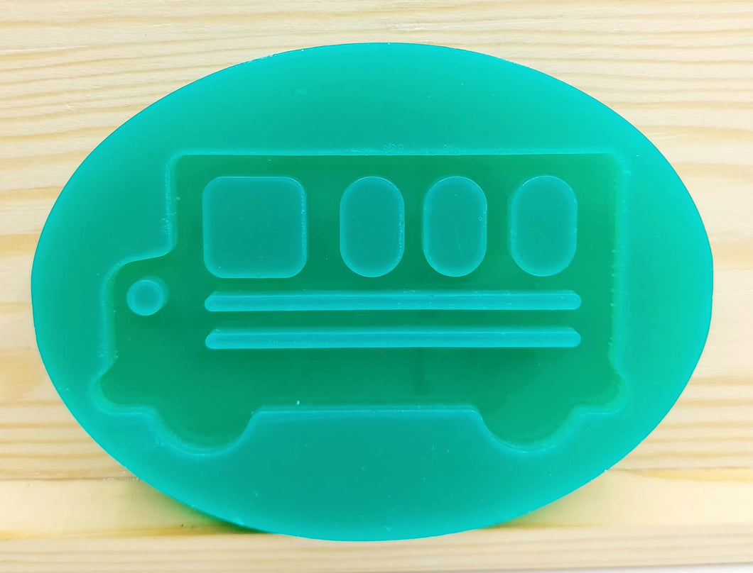 School Bus Keychain Mold