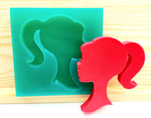 Load image into Gallery viewer, Barbie Girl Silhouette Mold
