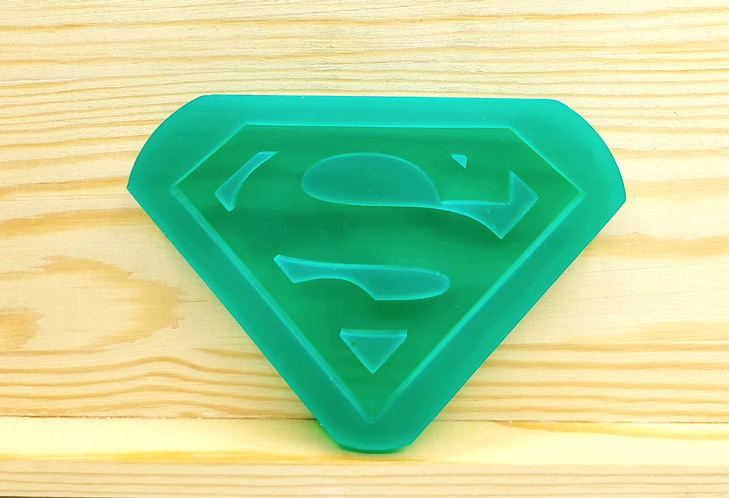 Superman Emblem Silicone Mold