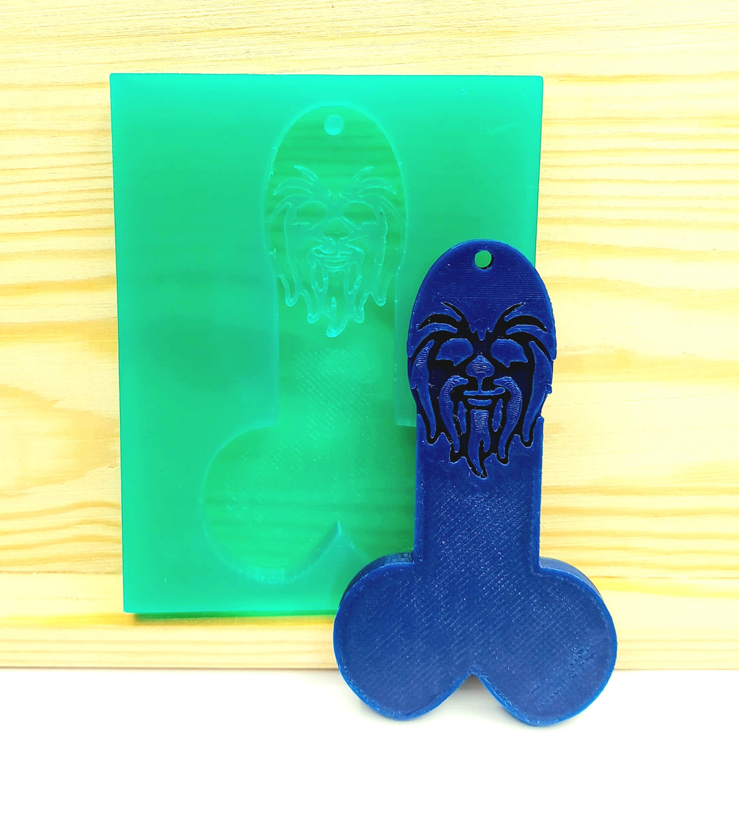 Chewbacca Peen Keychain Mold