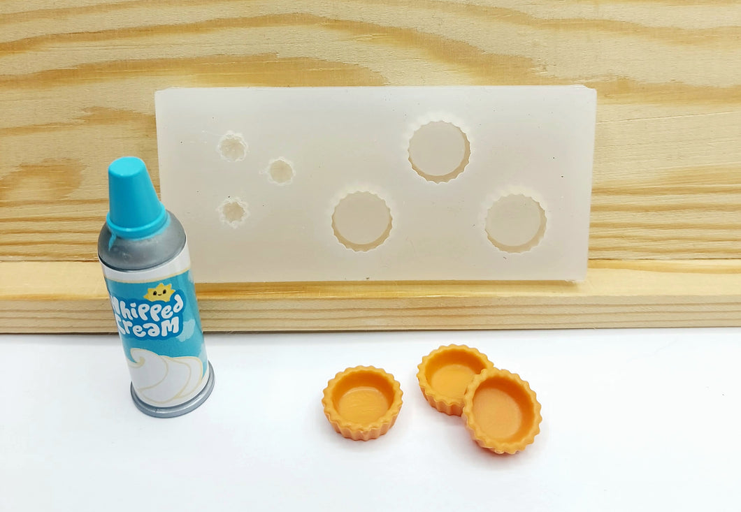 Mini Tarts/Whipped Toppings Silicone Mold