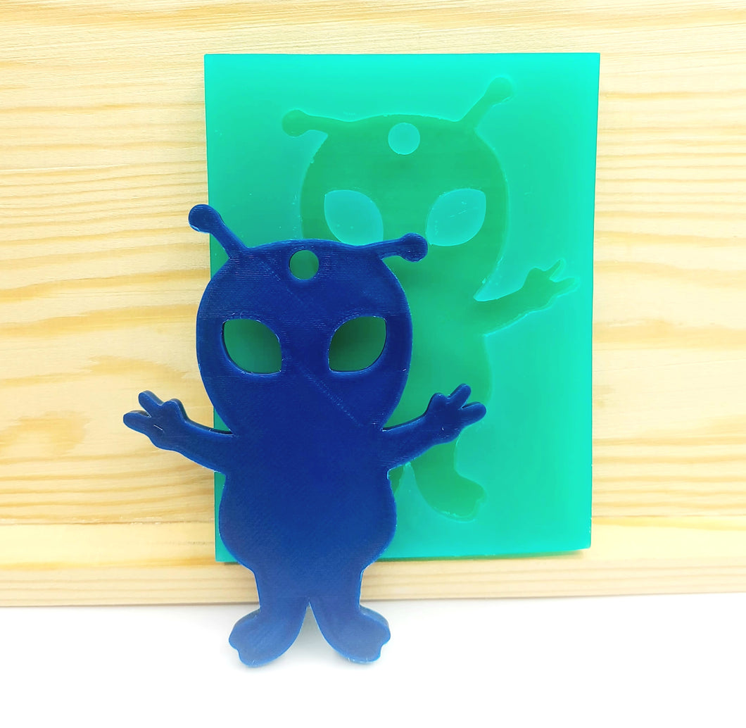 Cute Alien Silicone Mold
